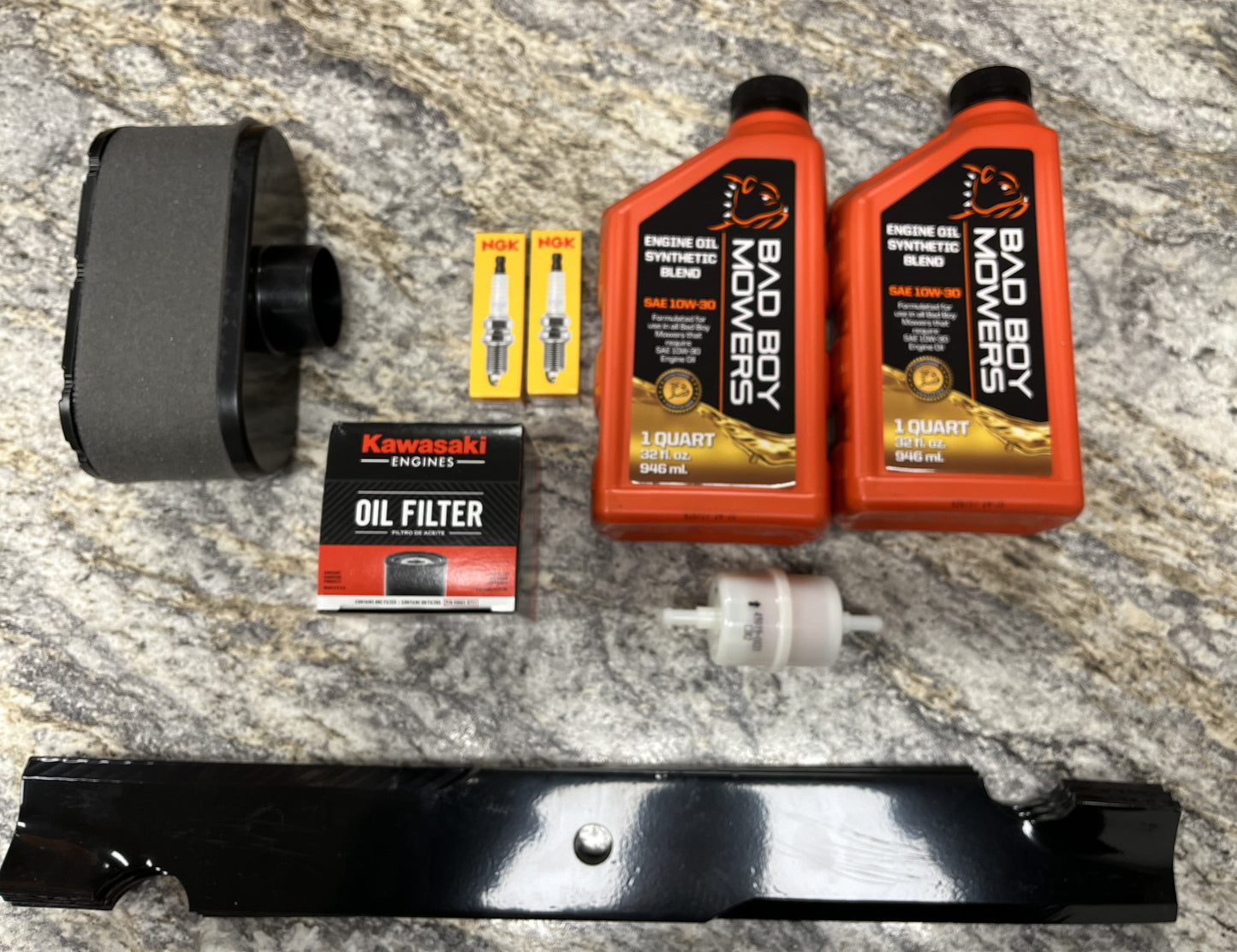 Bad Boy Mower Kawasaki FR & FS Service Kit W/Blades Fits MZ 48"