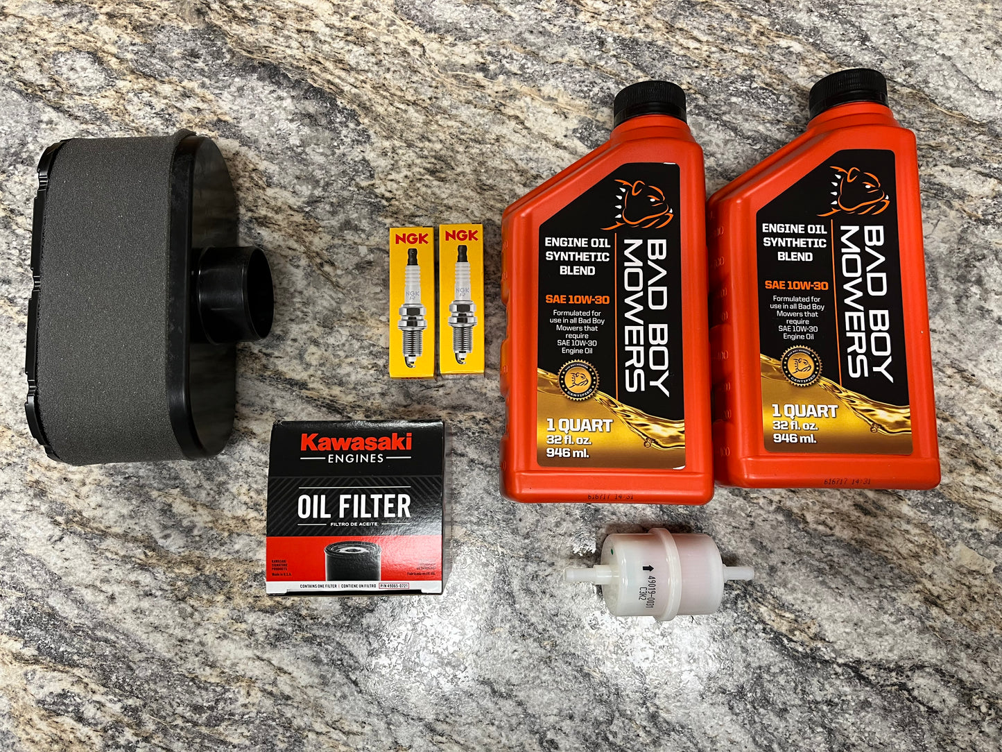 Bad Boy Mower Kawasaki FR & FS Service Kit Fits MZ, ZT, and Maverick Black