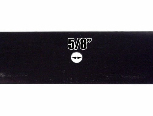 USA Mower Blades U132773BP (9) High-Lift for Dixie Chopper 227-72H 30227-72H Length 24 in. Width 3 in. Thickness .250 in. Center Hole 5/8 in. 72 in. Deck