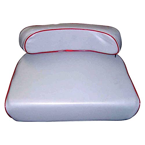 1210-1601 Seat Cushion Set Replacement For Massey Ferguson Tractor - 181326M1 181324M1 Grey