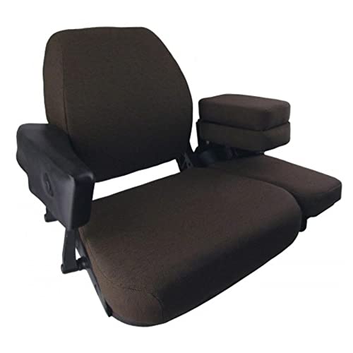 Side Kick Buddy Seat Fabric Dark Kayak Brown Fits John Deere 4230 9400 7700