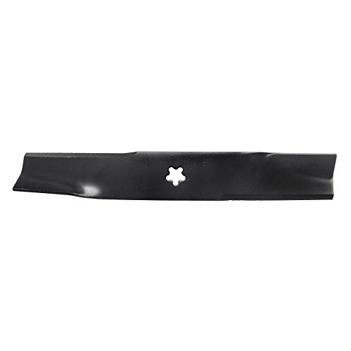 USA Mower Blades U12025BP (3) High-Lift for Husqvarna 539113425 Dixon 575296401 Length 16-1/4 in. Width 2-1/2 in. Thickness .200 in. Center Hole 5 Point Star 48 in. Deck