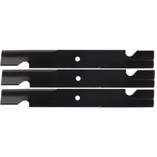 (3 Pack) Premium Replacement Notched Lawn Mower Deck Blade fits Oregon 91-253 91-264 91-311 91-506 | 20 ½" x 2 ½"