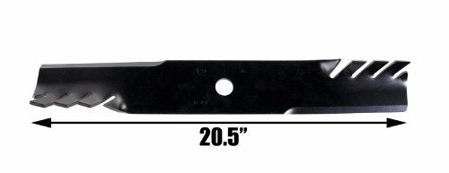 USA Mower Blades (3) Mulching for Exmark 103-6383, 103-6393-S, 60" Deck