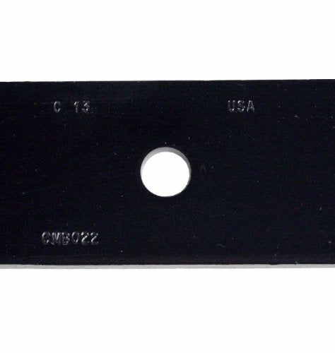 USA Mower Blades (3 CMB022BP Toothed High Lift Blade Fit Scag Husqvarna Toro 48108 481707 481711 48185 482462 Length 18in. Width 2 1/2in. Thickness .240in. Center Hole 5/8in. 36 50 52 54in. Deck