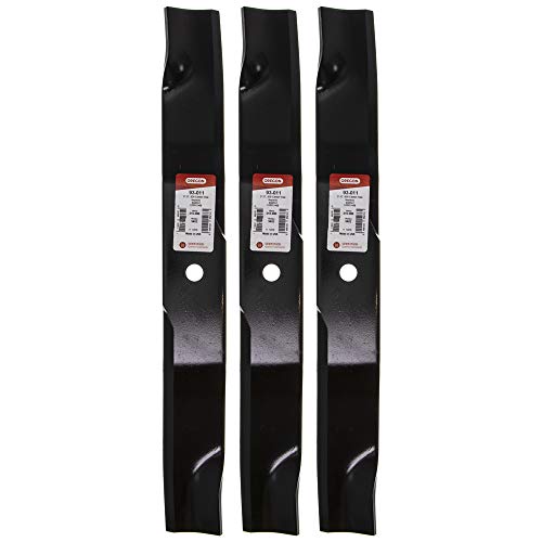 Set Of 3 Blades Replaces BOBCAT/RANSOM 112111-03 OREGON 93-011 STENS 302-032