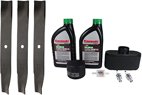 Tune Up Kit with Blades for 50" Exmark Quest with Kawasaki FR or FS Engine
