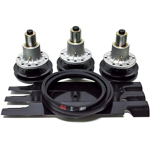 Spindle Blade Belt Kit Fits Exmark 60" Deck Lazer Z 103-3200 103-2530 633127 1-633127