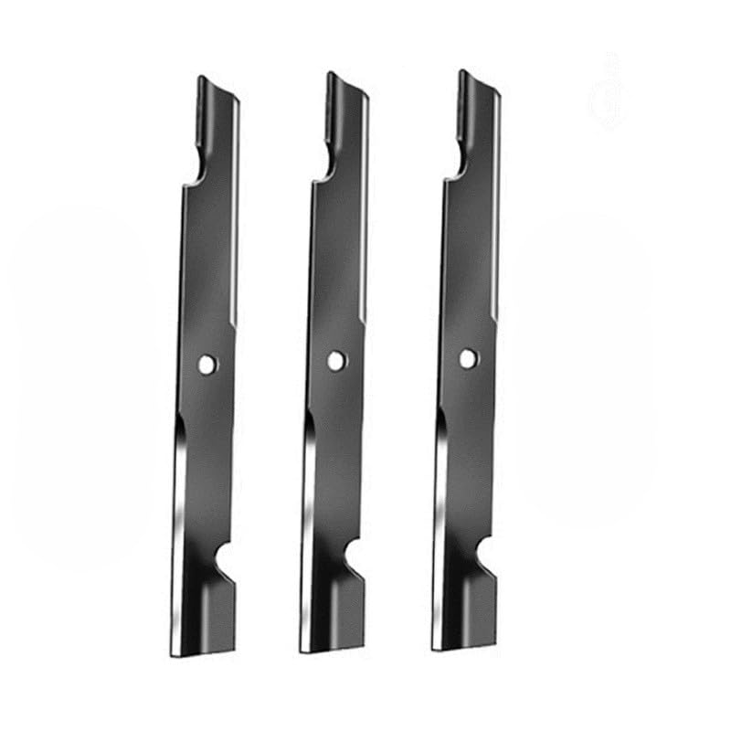 103-6403 103-6403-S 3 Lawn Mower Notched Blades 60" Cut Compatible with EXMARK, H-L 355-287, 50-2813, 60" Cut Models