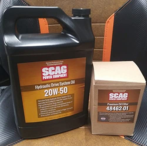 SCAG Genuine OEM Hydro Oil Change Kit For Tiger Cat, Tiger Cat II, V-Ride