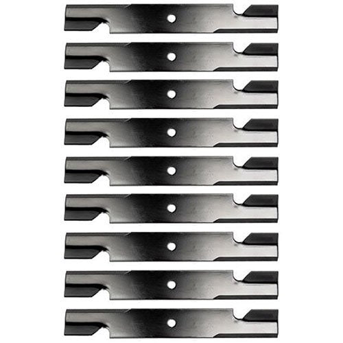 (9 Pack) Premium Replacement Notched Lawn Mower Deck Blade fits Sunbelt B1BC1202 B1BC1205 B1BU1300 B1EM1802 | 18" x 2 ½"