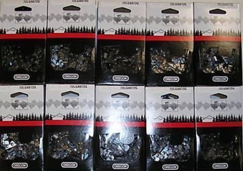 10 Oregon chainsaw chains 72LPX060G Fits ECHO CS600P, CS620P, CS680 16" Bar