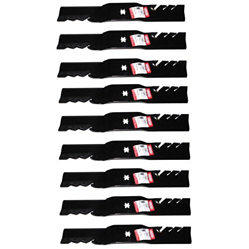 (9) 91-938 Oregon Blades Compatible With Cub Cadet 742-04053, 742-04053A
