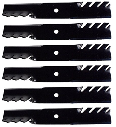 USA Mower Blades 6 Mulching for Ferris 20843, 5020843, 1520843S, 32" 48" Deck