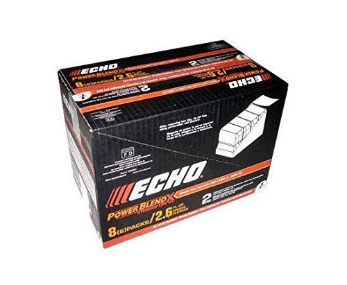 48 Pack Echo Oil 2.6 Oz Bottles 2 Cycle Mix for 1 Gallon Power Blend 6450001