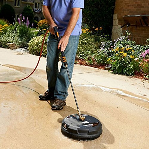 Generac 6132 High Pressure 15" Surface Cleaner - Fast & Uniform Cleaning - Compatible with up to 3100 PSI Pressure Washers - Durable Construction - Adjustable Quick-change Connector