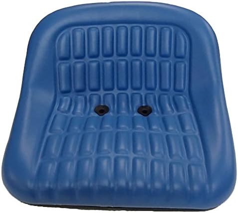 A & I Products Seat, 19" Pan, Steel, 7" x 2" Backs, BLU VINYL Replacement for Ford - New Holland Part Number CS668-8V
