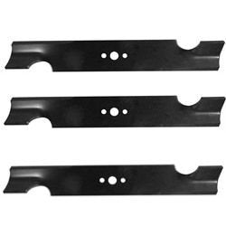 Laser Pack of 3 91931 Heavy-Duty Blades - 16-1/4" Length - Replaces Bobcat 32061A / 3206 / WM132061 / 03239, Exmark 1-403059, Snapper 1-7036/7-7378/7-6675