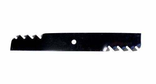 USA Mower Blades (3 CMB022BP Toothed High Lift Blade Fit Scag Husqvarna Toro 48108 481707 481711 48185 482462 Length 18in. Width 2 1/2in. Thickness .240in. Center Hole 5/8in. 36 50 52 54in. Deck