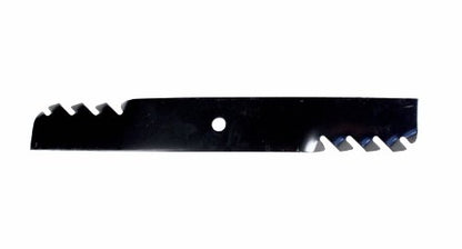 USA Mower Blades (3 CMB022BP Toothed High Lift Blade Fit Scag Husqvarna Toro 48108 481707 481711 48185 482462 Length 18in. Width 2 1/2in. Thickness .240in. Center Hole 5/8in. 36 50 52 54in. Deck