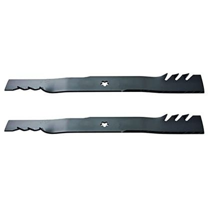 Oregon Mower Blades, 2 Pack, Gator G3 Mulching Lawnmower Replacement Blades, 22-7/8" Length, 46" Deck (96-370) Black