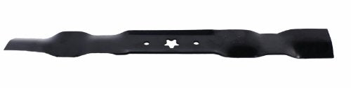USA Mower Blades (4 AYP340BP Mulching Blade Fits AYP Craftsman Husqvarna 134149 24676 422719 424752 531005085 Length 21 in. Width 2 1/4 in. Thickness .150 in. Center Hole 5 PT ST 42 in. Deck