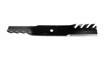 USA Mower Blades (3 CMB022BP Toothed High Lift Blade Fit Scag Husqvarna Toro 48108 481707 481711 48185 482462 Length 18in. Width 2 1/2in. Thickness .240in. Center Hole 5/8in. 36 50 52 54in. Deck