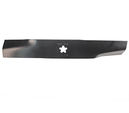 USA Mower Blades U12025BP (3) High-Lift for Husqvarna 539113425 Dixon 575296401 Length 16-1/4 in. Width 2-1/2 in. Thickness .200 in. Center Hole 5 Point Star 48 in. Deck