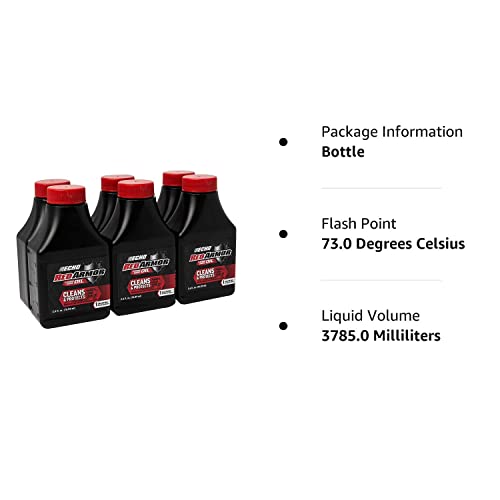 Echo 6550001 Red Armor 2-Cycle Engine Oil, Pack Of 6