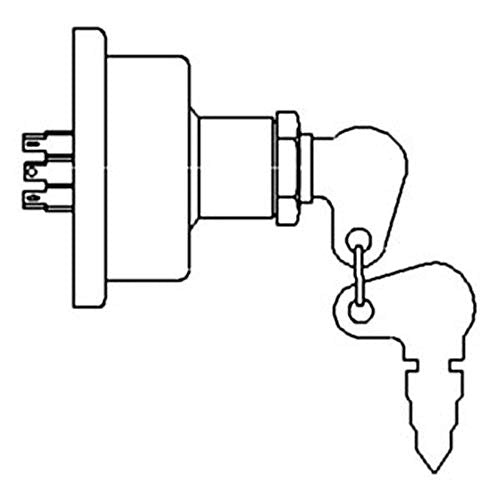 194747M91 Starter Switch Fits Massey Ferguson 410 1100 1130 135 150 165 175 180 230 +