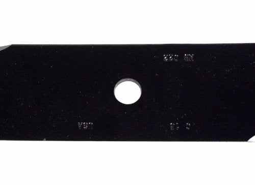 USA Mower Blades (6 MB022BP Toothed High-Lift for Bad Boy 038000300 Jacobsen 390665 Length 18 in. Width 2-1/2 in. Thickness .200 in. Center Hole 5/8 in. 36 in. 50 in. 52 in. 54 in. Deck