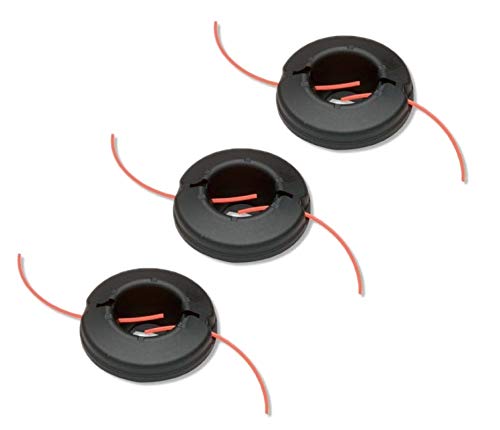 3 Pack Genuine Echo 21560056 Universal Rapid Loader Two Line Trimmer Head
