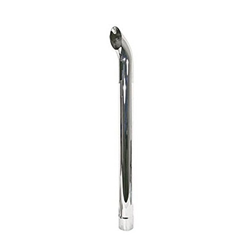 ZNL89054C New Tractor Chrome Exhaust Stack Curved 48" Long Slotted 3 1/2" ID