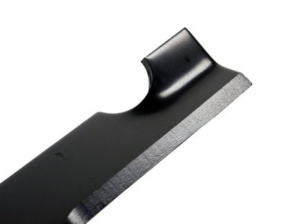 USA Mower Blades U15205BP (3) High-Lift for Exmark 103-6383 103-6383-S Length 20-1/2 in. Width 2-1/2 in. Thickness .250 in. Center Hole 15/16 in. 60 in. Deck