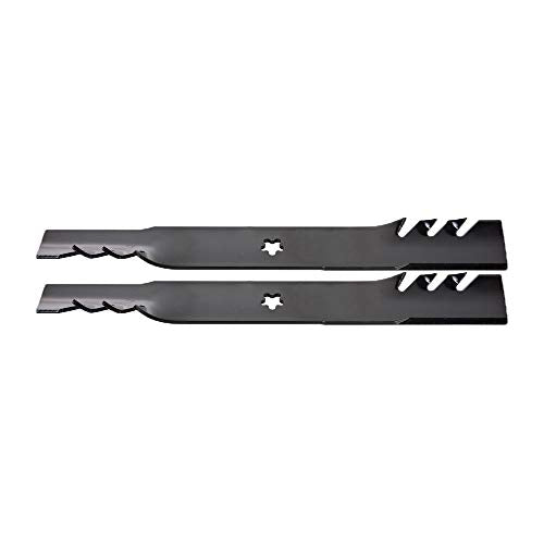 Oregon Set of 2, Longer Life 596-370 Gator Fusion G5 3-in-1 Mulching Blades to Replace 405380, 532405380, 403107, 532403107: Craftsman, Poulan, Husqvarna, Made in USA