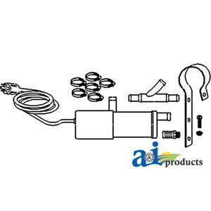 A&I Products Heater, Tank Replacement for Massey Ferguson Part Number 5B1000
