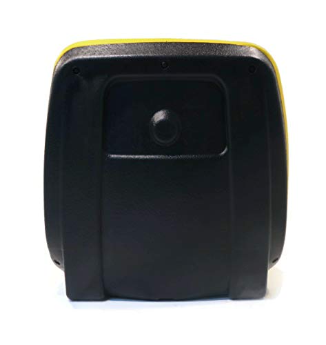 Deluxe High Back Universal Seat for UTV, Mower Tractor, Skid Steer Loader Water Proof (Yellow)