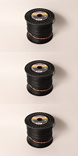 Echo 3 PK 330105075 .105" Black Diamond Trimmer Line Spool 1,132' Square Twisted