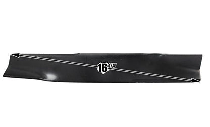 USA Mower Blades U12025BP (3) High-Lift for Husqvarna 539113425 Dixon 575296401 Length 16-1/4 in. Width 2-1/2 in. Thickness .200 in. Center Hole 5 Point Star 48 in. Deck