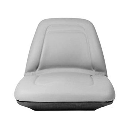 A-TM555GR Universal Gray Deluxe Lawn Mower High Back Seat with Out Side Track