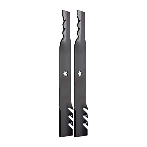 Oregon Set of 2, Longer Life 596-370 Gator Fusion G5 3-in-1 Mulching Blades to Replace 405380, 532405380, 403107, 532403107: Craftsman, Poulan, Husqvarna, Made in USA