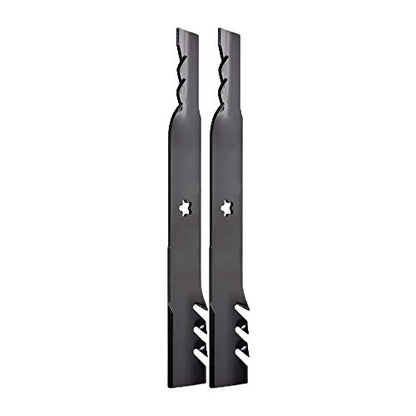 Oregon Set of 2, Longer Life 596-370 Gator Fusion G5 3-in-1 Mulching Blades to Replace 405380, 532405380, 403107, 532403107: Craftsman, Poulan, Husqvarna, Made in USA