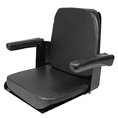 Complete Seat w/Flip-up Arms, Compatible with Allis Chalmers 7010 7030 7050 8010 CS140-1V
