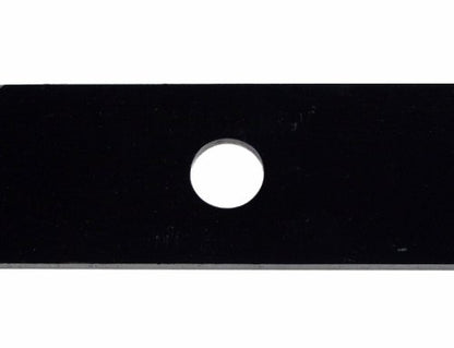 USA Mower Blades U15059BP (3) Extra High-Lift for Exmark 103-6401 103-6401-S Length 16-1/4 in. Width 2-1/2 in. Thickness .250 in. Center Hole 1 in. 48 in. Deck
