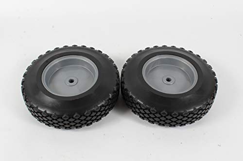 2 Pack Genuine Generac 0G8651 9-1/2" Plastic Wheel Fits 0055770 0059410 0059430