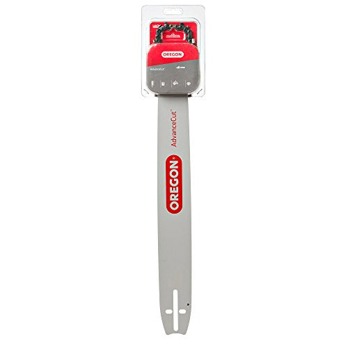 Oregon 557504 18" AdvanceCut Bar and 20BPX .325" Chain Gauge, Saw Chain Combo,Gray