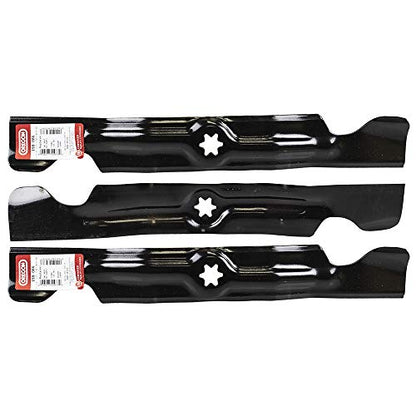Oregon Set of 3 Blades 198-086 Replaces 742-04053A 742-04123 942-04053C 954-04053