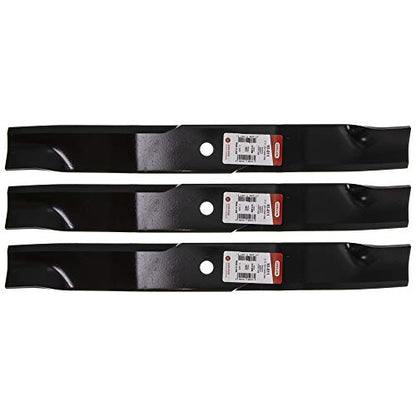 Set Of 3 Blades Replaces BOBCAT/RANSOM 112111-03 OREGON 93-011 STENS 302-032