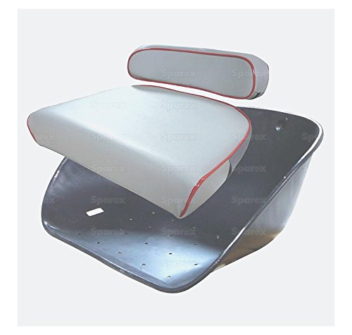 Sparex, S.61390 Seat Pan & Cushion Kit, Grey, Massey Ferguson for Various Makes