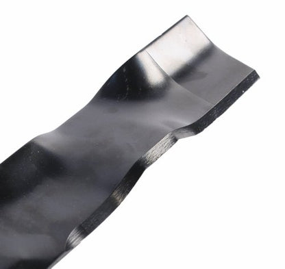 USA Mower Blades (4 AYP340BP Mulching Blade Fits AYP Craftsman Husqvarna 134149 24676 422719 424752 531005085 Length 21 in. Width 2 1/4 in. Thickness .150 in. Center Hole 5 PT ST 42 in. Deck